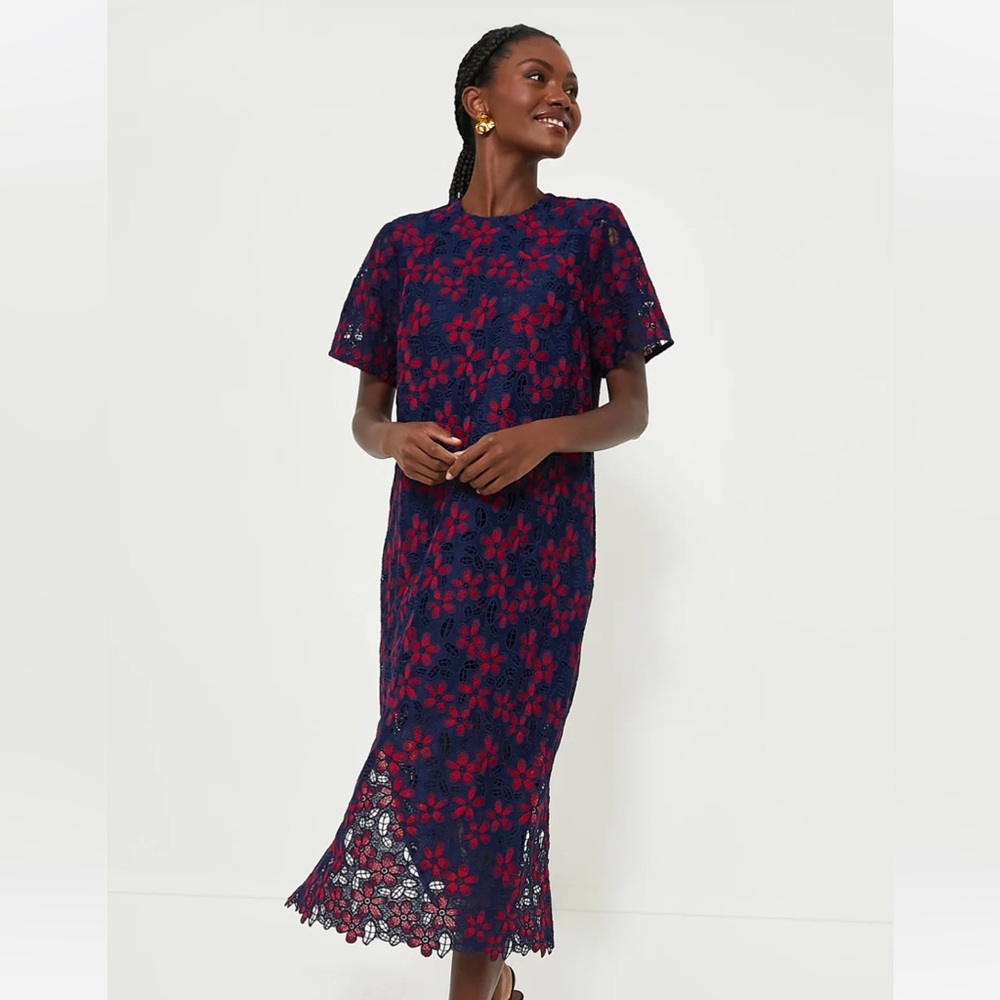 NWT Tuckernuck Pomander Place lace midi dress